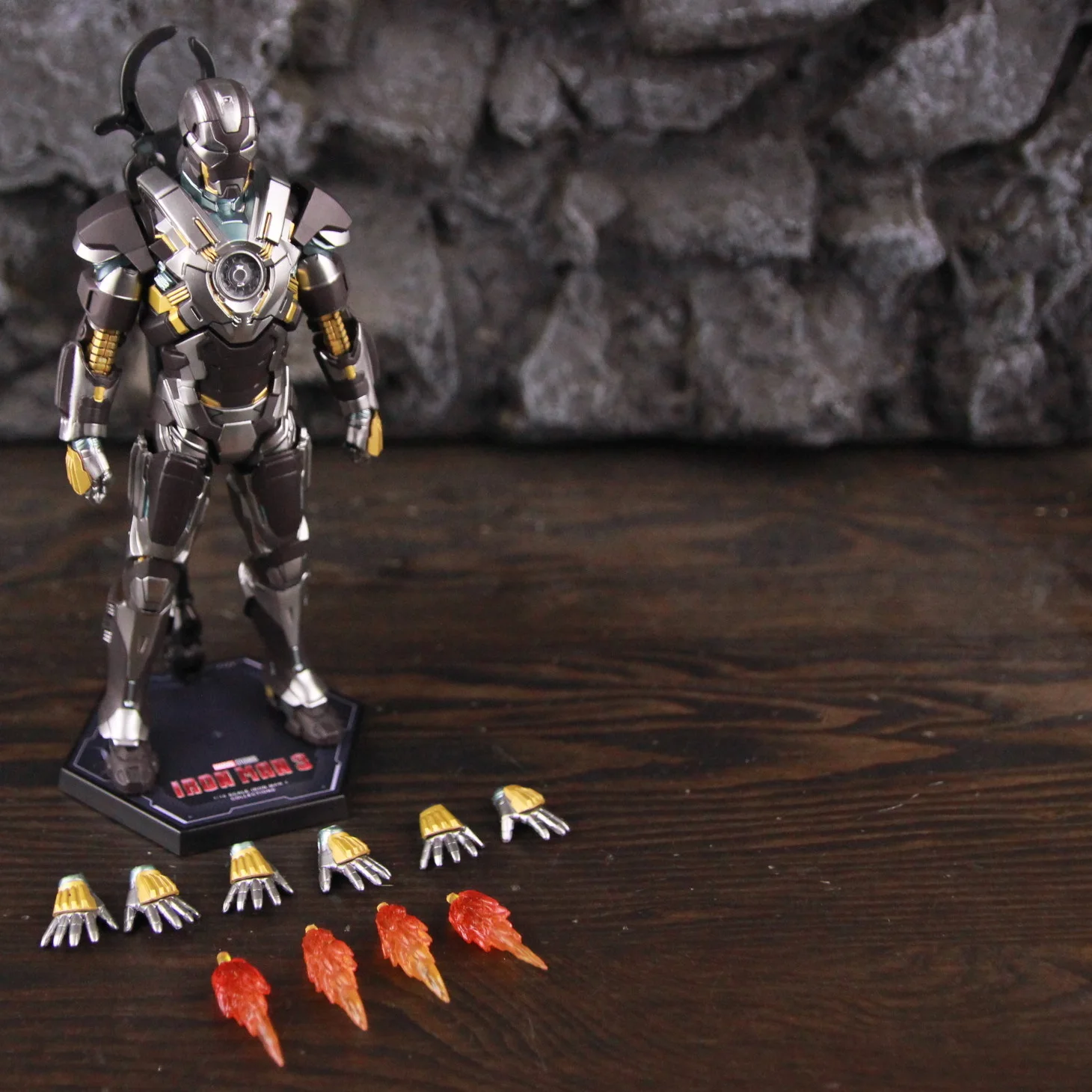 ZD Toys アイアンマン 3 MK35 レッドスナッパー MK41 ボーンズ MK24