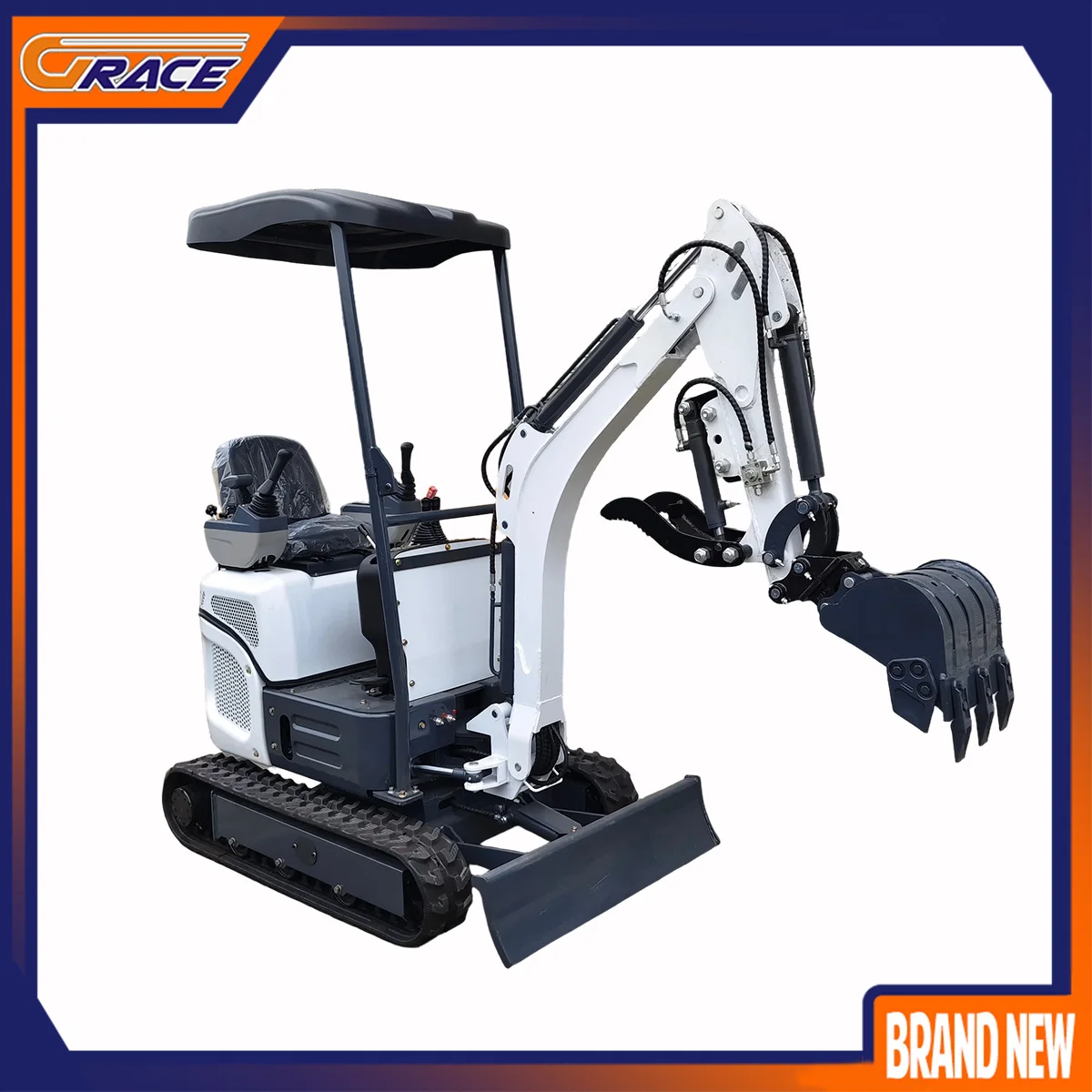 

The 2025 new customized small excavator has a discounted price CE EUR5 Mini Excavator with Farm for Sale