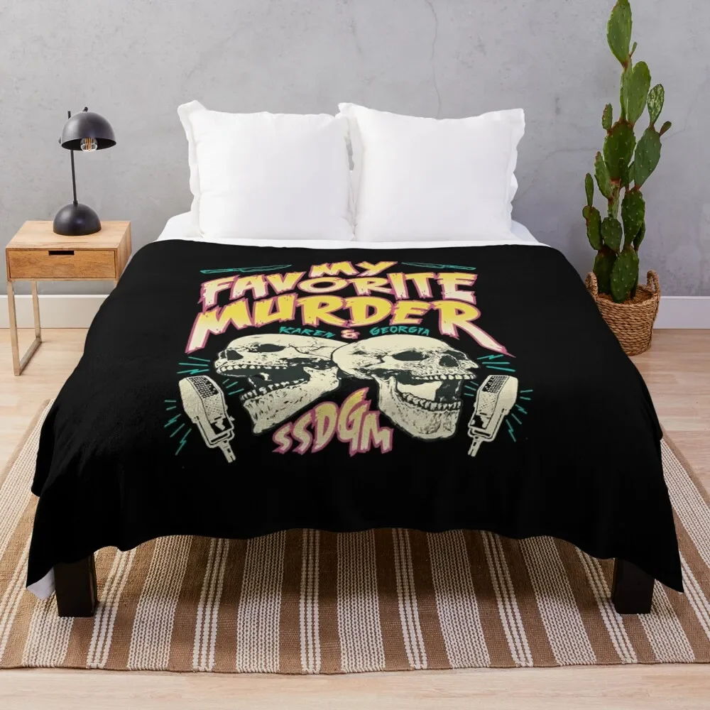 

My Favorite Mur_de_r Throw Blanket No Pilling Soft Warm Blanket for Bed