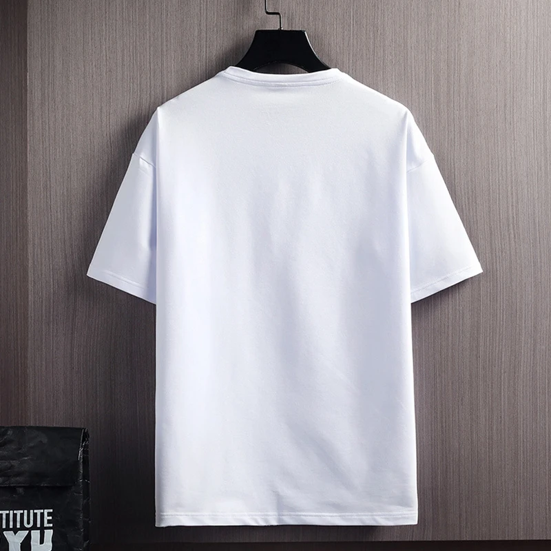 Men's Casual Sport Ice Silk Suit Printed Sweatshirt Sweatpants Outdoor Jogging… - Image 4