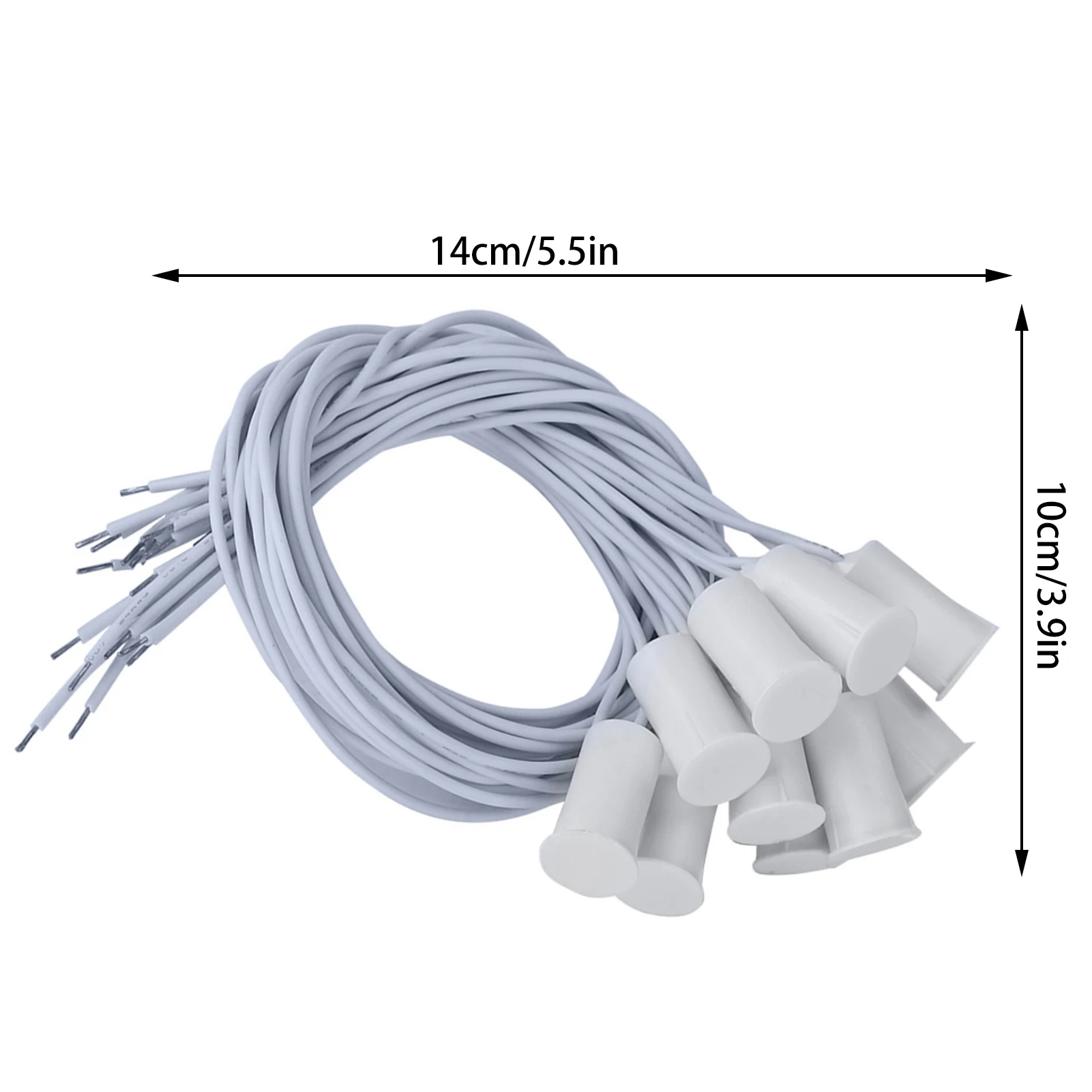 Wired Door Window Sensor Magnetic  for Home Alarm System Door Sensor Magnetic  Alarm Wired Door Window Sensor