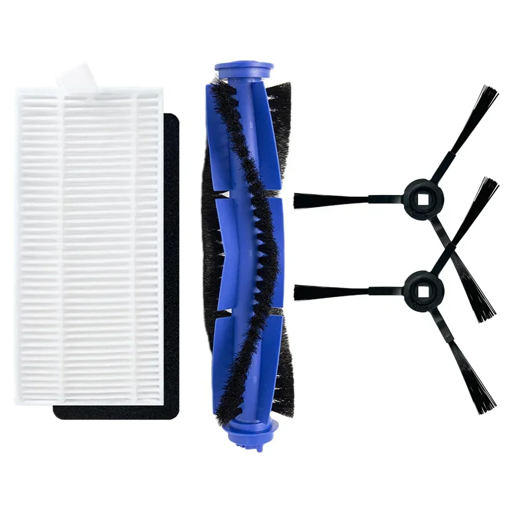 Roller Main Side Brush Filter Set For Blaupunkt For BlueBot For Xtreme For BPK-VCBB1XTE Or For VRillo J300 Vacuum Cleaner Parts