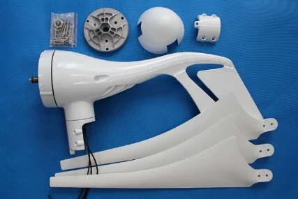 300 واط 12/24 فولت محور أفقي منخفض سرعة بدء الرياح مطحنة الرياح مولد الرياح توربينات الرياح