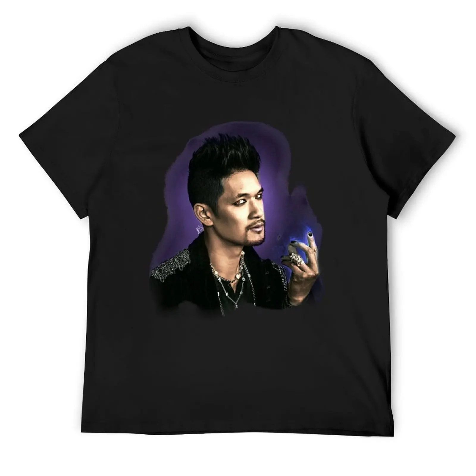 Shadowhunters - Magnus Bane -recoloring T-Shirt sublime street wear boys whites t shirts for men pack