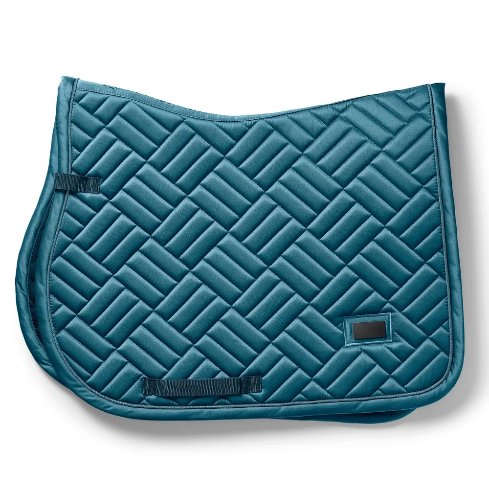 Equine Horse Saddle Pad Jumping Style with Friendly Fabric for Equestrian Riding Horse Dressage Pad