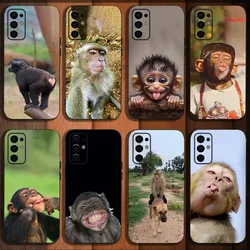 Monkey Sipping Caprisun Meme Phone Case For Samsung S24,S21,S22,S23,S30,Ultra,S20,Plus,Fe,Lite,Note,10,9,5G Black Soft Cover