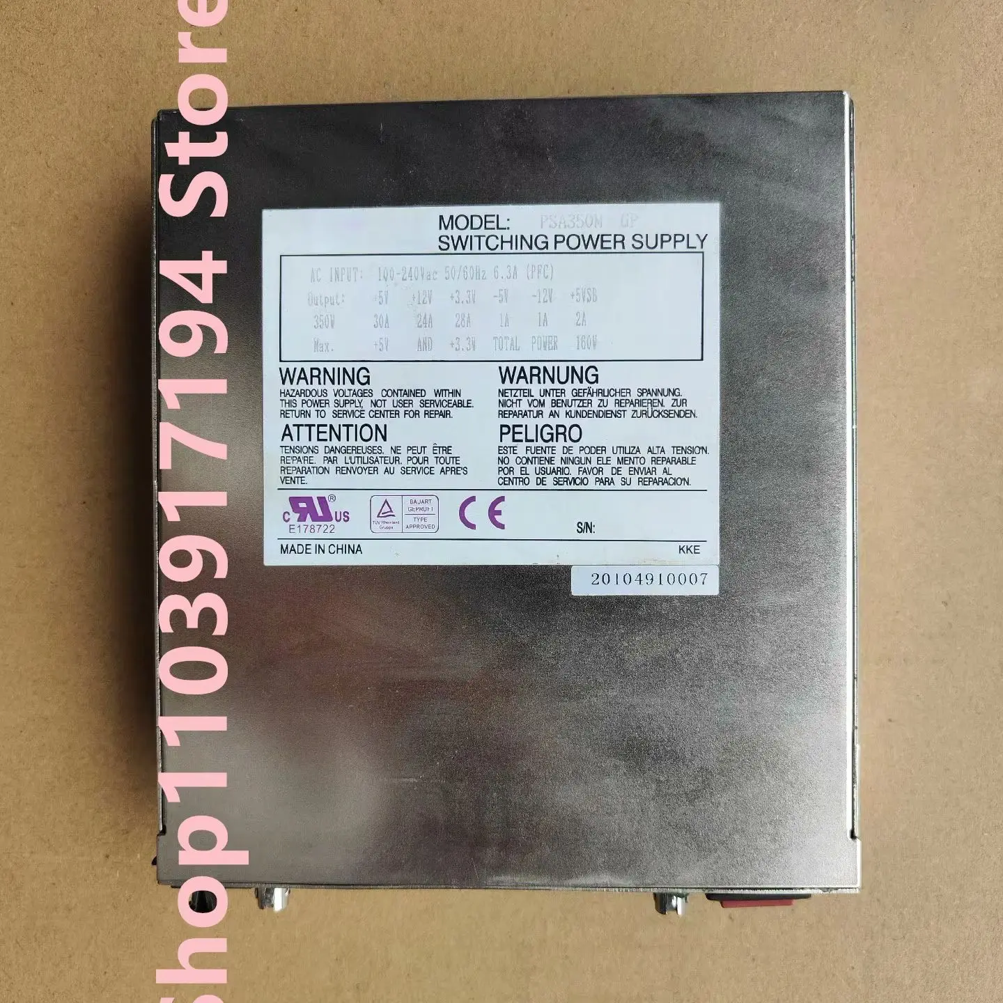 

PSA350M PRA350MV PSA350M Industrial power supply