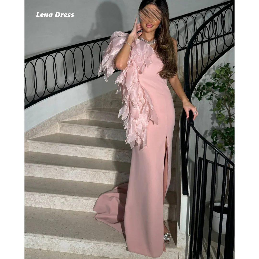 

Lena One Shoulder Ball Gown Dress Custom Made Elegant Evening Dresses for Woman Luxury Mermaid Bespoke Occasion Dresses Prom