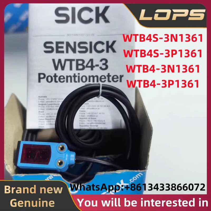WTB4S-3N1361 WTB4S-3P1361 WTB4-3N1361 WTB4-3P1361 Brand new original SICK Photoelectric switch sensor,Welcome to consult