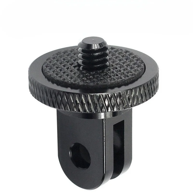 1/4 인치 나사 삼각대 어댑터 Go Pro 용 360 회전 마운트 홀더 13 12 11 10 9 8 Insta360 One X2 X3 X4 DJI 카메라 액세서리