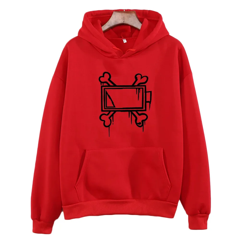 Women Hoodies Printing MURDER DRONES Long Sleeve Pullovers Casual Sweatshirts Streetwear Hoody Y2k Clothes Sweatshirt