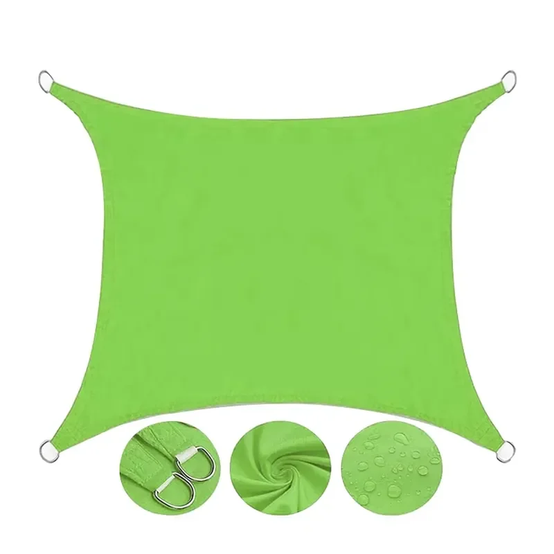 3x4m United Arab Emirates Waterproof Sail Shade Car Port Canopy Green Polyester Shadow Net Price
