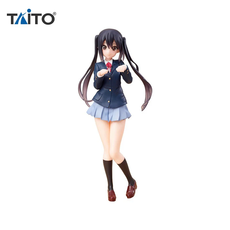 In Stock Original TAITO K-ON! Nakano Azusa PVC Anime Figure Action Figures Model Toys ﻿