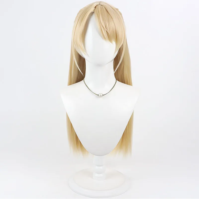 Anime Chisato Shirasagi Cosplay Wig Halloween Carnival Party Props Synthetic Hair Heat Resistant Fiber + Wig Cap