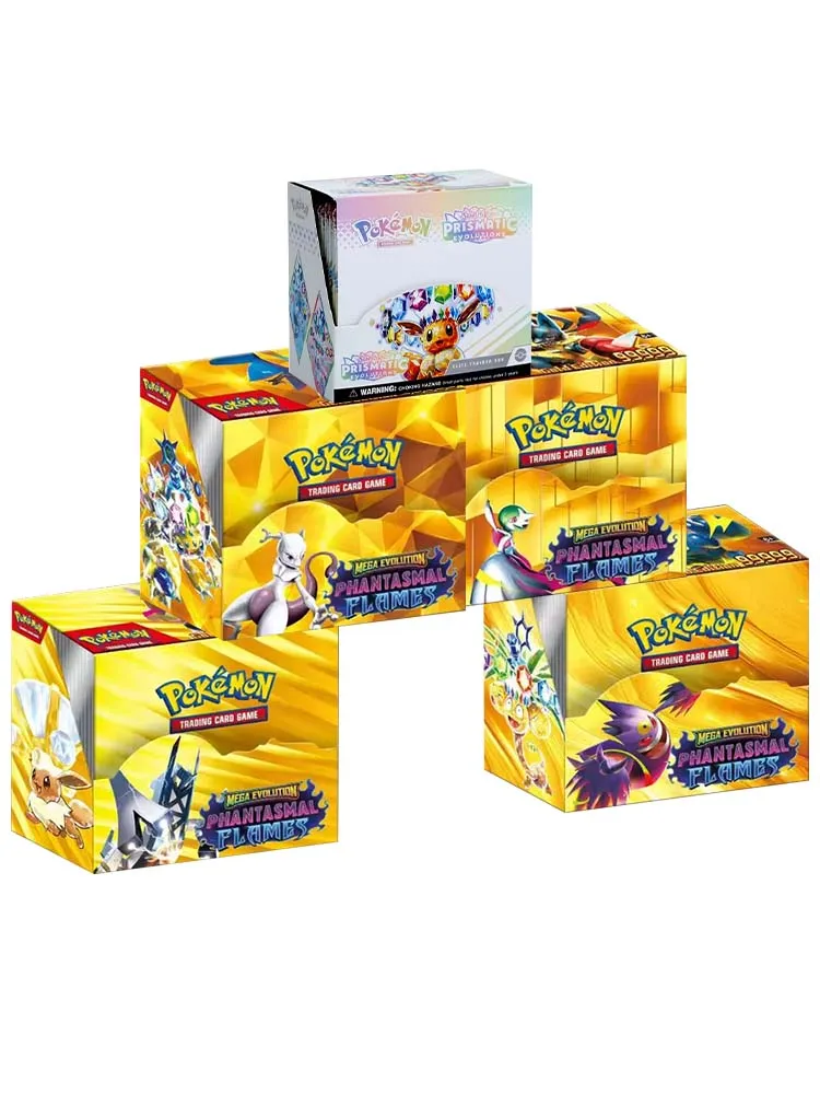 NIEUWE Prismatic Evolutions 36bag Pokemon Card Engelse Booster Battle Transaction Card Transaction Gift card - afbeelding 2