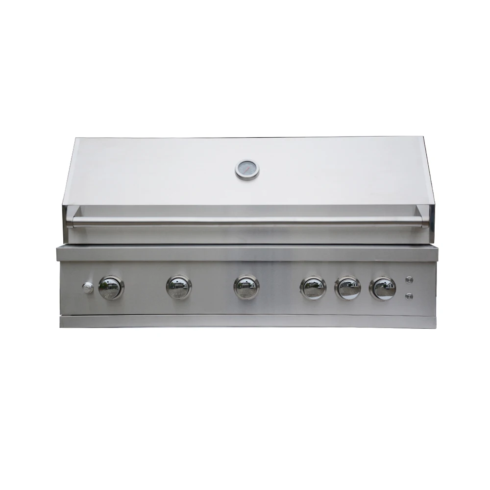 High-End Premium Rotisserie BBQ Grill with Infrared Burner for European Markets