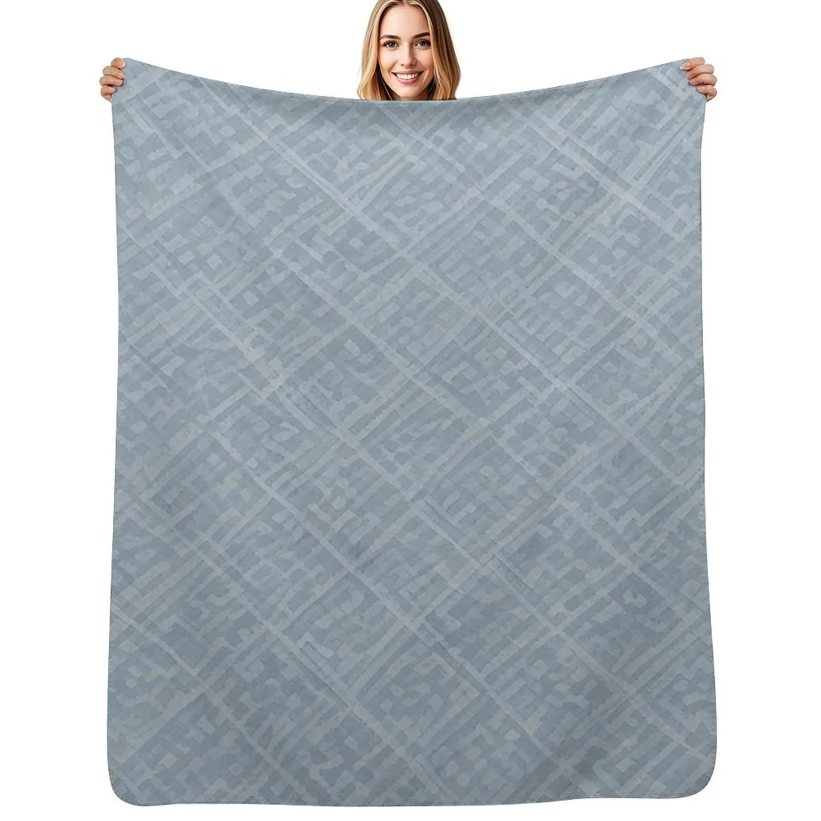 

Delicate Weave Throw Blanket Warm Flannel Blanket for Couch Chair Bedroom
