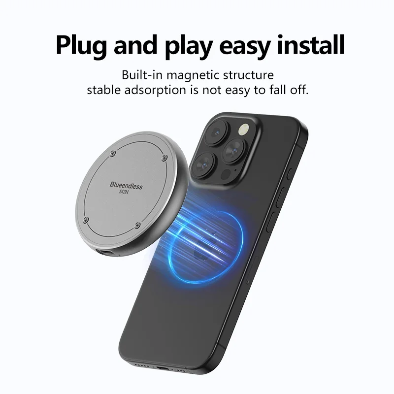 Magnetic M.2 2230 2242 NVMe SSD Enclosure Magsafe SSD Case USB C 3.2 Gen2 for iPhone ipad Pro Xbox PS5 Steam Deck Computer