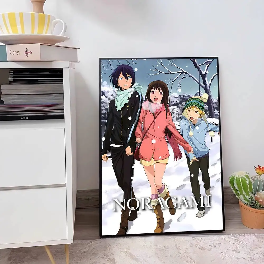 N-Noragami ملصق أنيمي كلاسيكي مقاوم للماء ورقة ملصق مقهى بار غرفة جدار ديكور