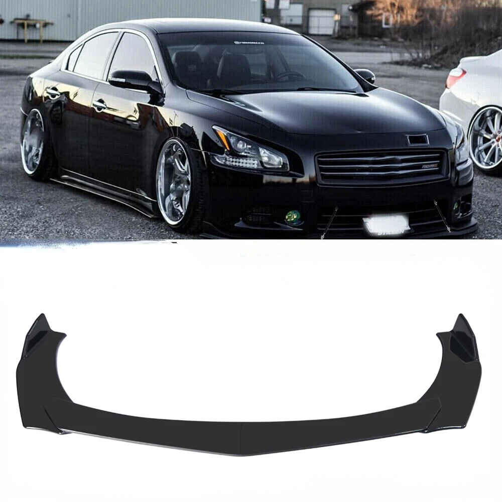 

LAICY For Nissan Maxima ST 2009-2015 Car Front Bumper Lip Body Kit Canard Lip Diffuser Spoiler Anti Scratch Guard Body Shovel