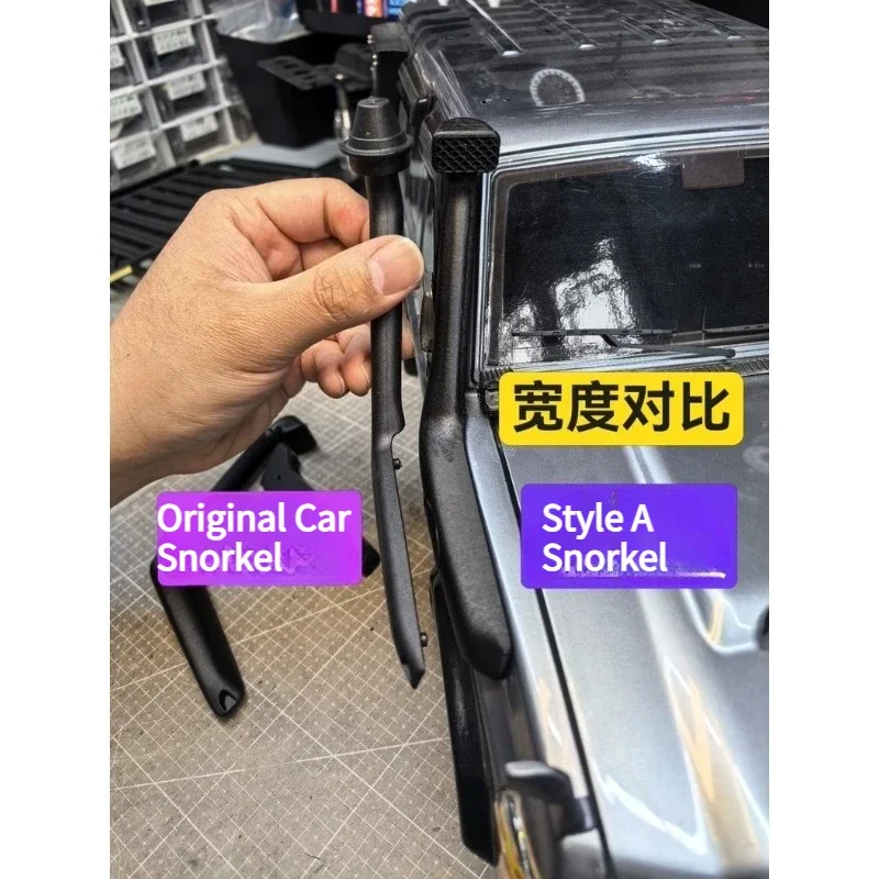 Simulation Snorkel for RGT EX86190 EX86020 1:10 LC76 LC71 RC Crawler - Realistic RC Car  Upgrade Modification Accessory Parts