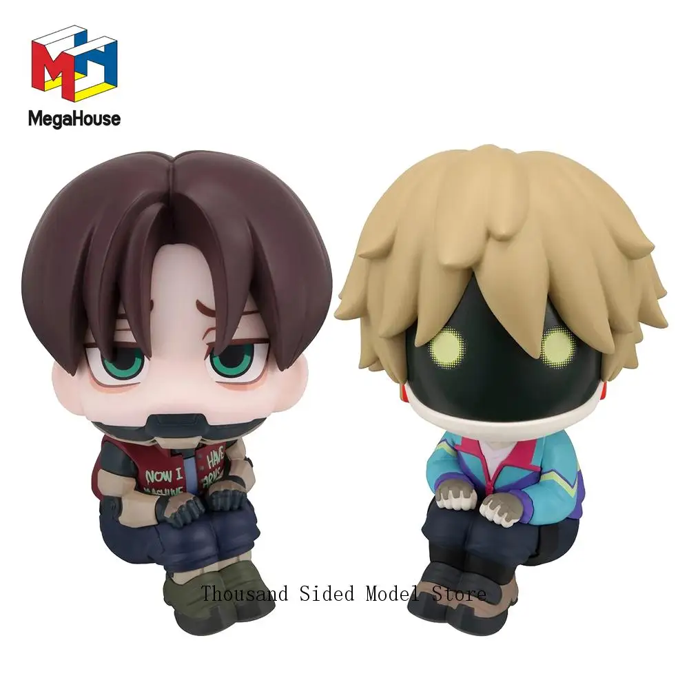 Original MegaHouse Look up (Ginga Tokkyuu Milky Subway) Anime Model Kurt Maccallister Action Figure 11CM Cartoon Collect Toys