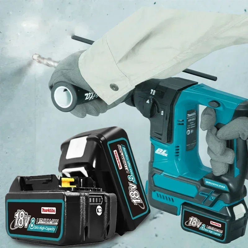 Baterai isi ulang untuk Makita 18V 6,0 Ah sel Lithium-ion 18650 cocok untuk alat listrik Makita LXT400 BL1860 BL1830 BL1850