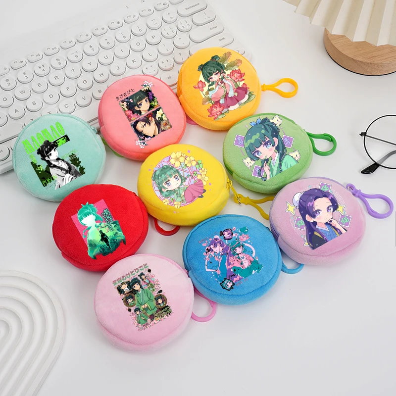 The Apothecary Diaries Maomao Coin Purse Cute Boys Girls Portable Wallet Cartoon Printed ID Card Storage Bag Birthday Gifts
