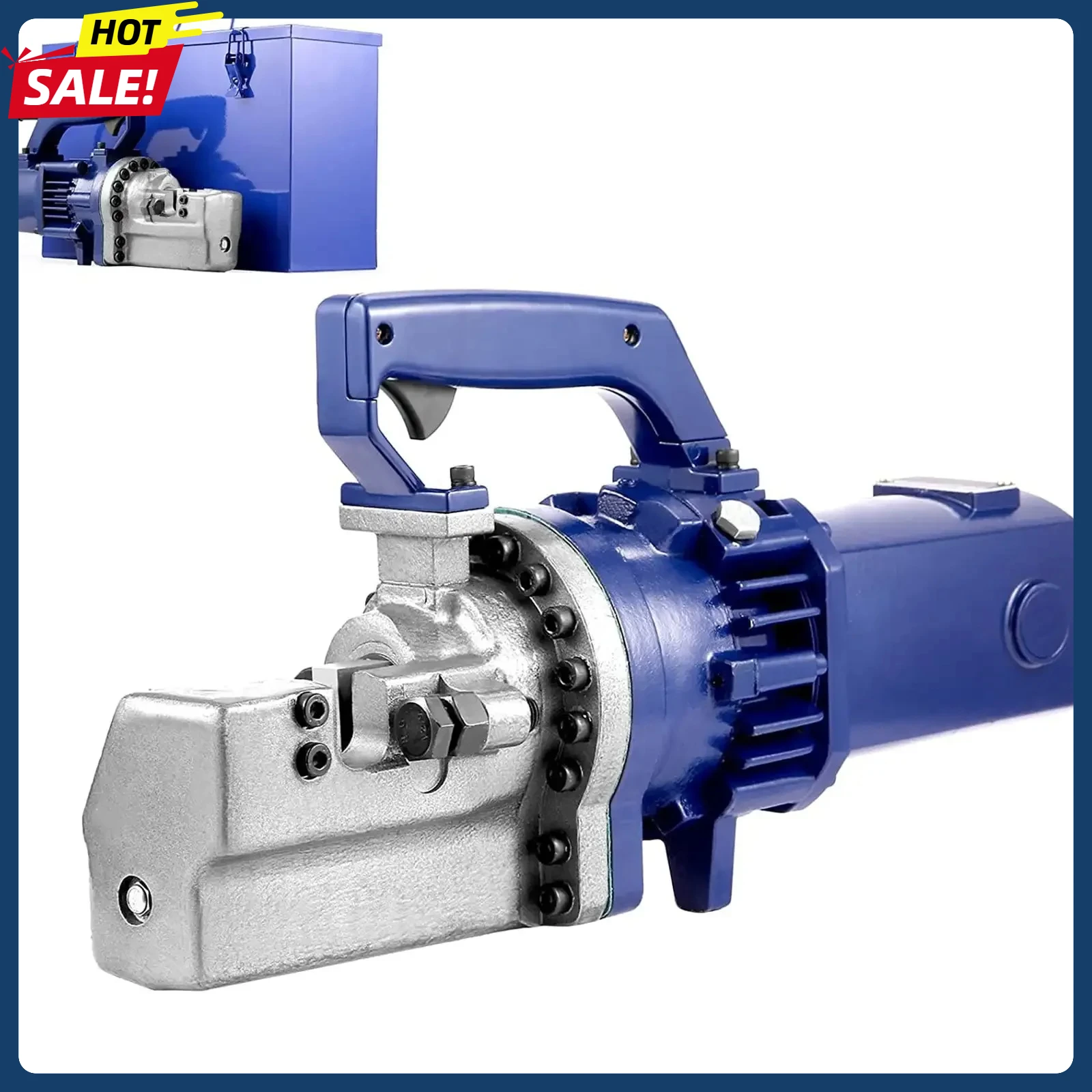 

Electric Rebar Cutter, 1.7KW 110V Electric Hydraulic Rebar Cutter with Adjustable Alloy Steel Blade Cut 1inch 25mm Rebar