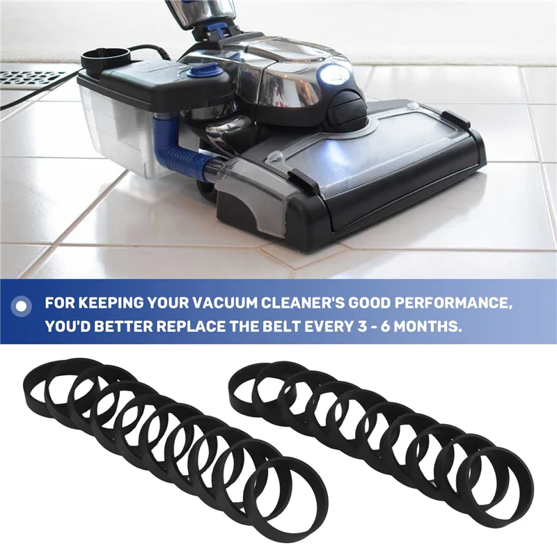 N95R 20 قطعة 301291 أحزمة مخرشة للمكنسة الكهربائية لحزام استبدال المكنسة الكهربائية لنماذج السلسلة G3 G4 G5 G6 G7