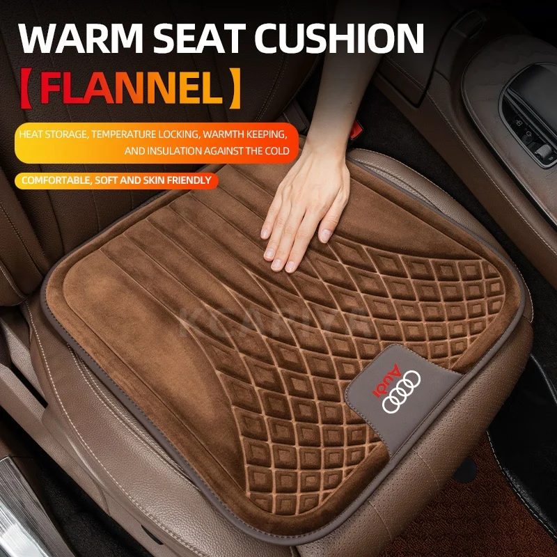 For AUDI Car thermal cushion S Line S3 4 5 6 RS3 RS4 Q3 Q5 7 8 TT A3 4 5 6 7 8 Series Car Seat Cushions Car interior accessories