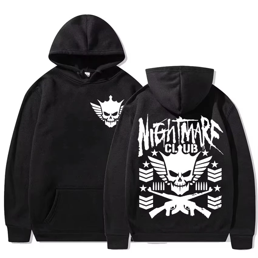 

Толстовка с рисунком логотипа American Nightmare Cody Rhodes для мужчин и женщин, повседневная толстовка с длинными рукавами, осенние и зимние толстовки, топы Y2k