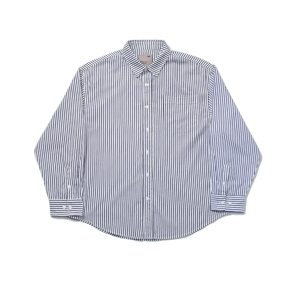 

26SS Japan Style Blue and White Striped Loose Casual Shirt for Men New Arrival