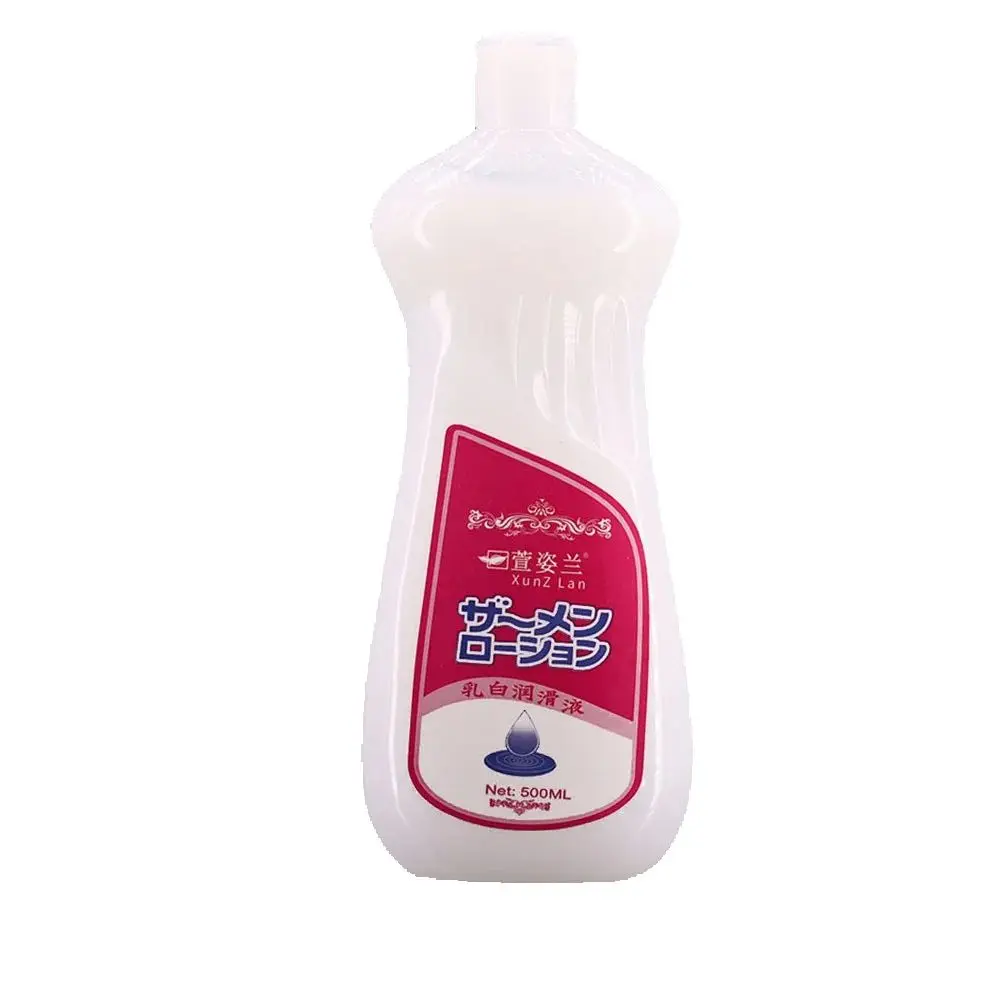 500ML Lubricant for Sex Cream Super Capacity Viscous Lube Water Based Sex Massage Oil Anal Adult Masturbation Toy Couple Game