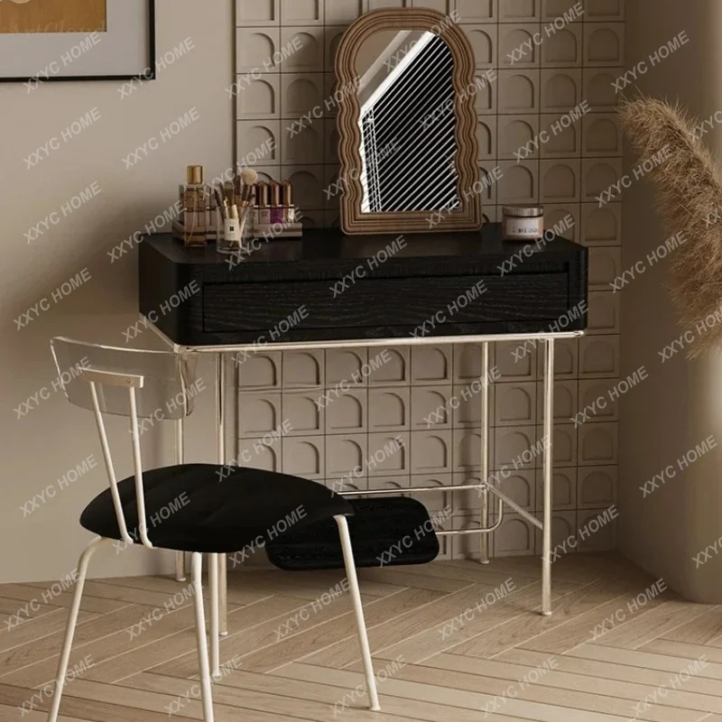 XX  Exquisite Modern Vanity Desk Simple Italian Premium Classic Vanity Desk Trendy Elegant Coiffeuse De Chambre Bedroom