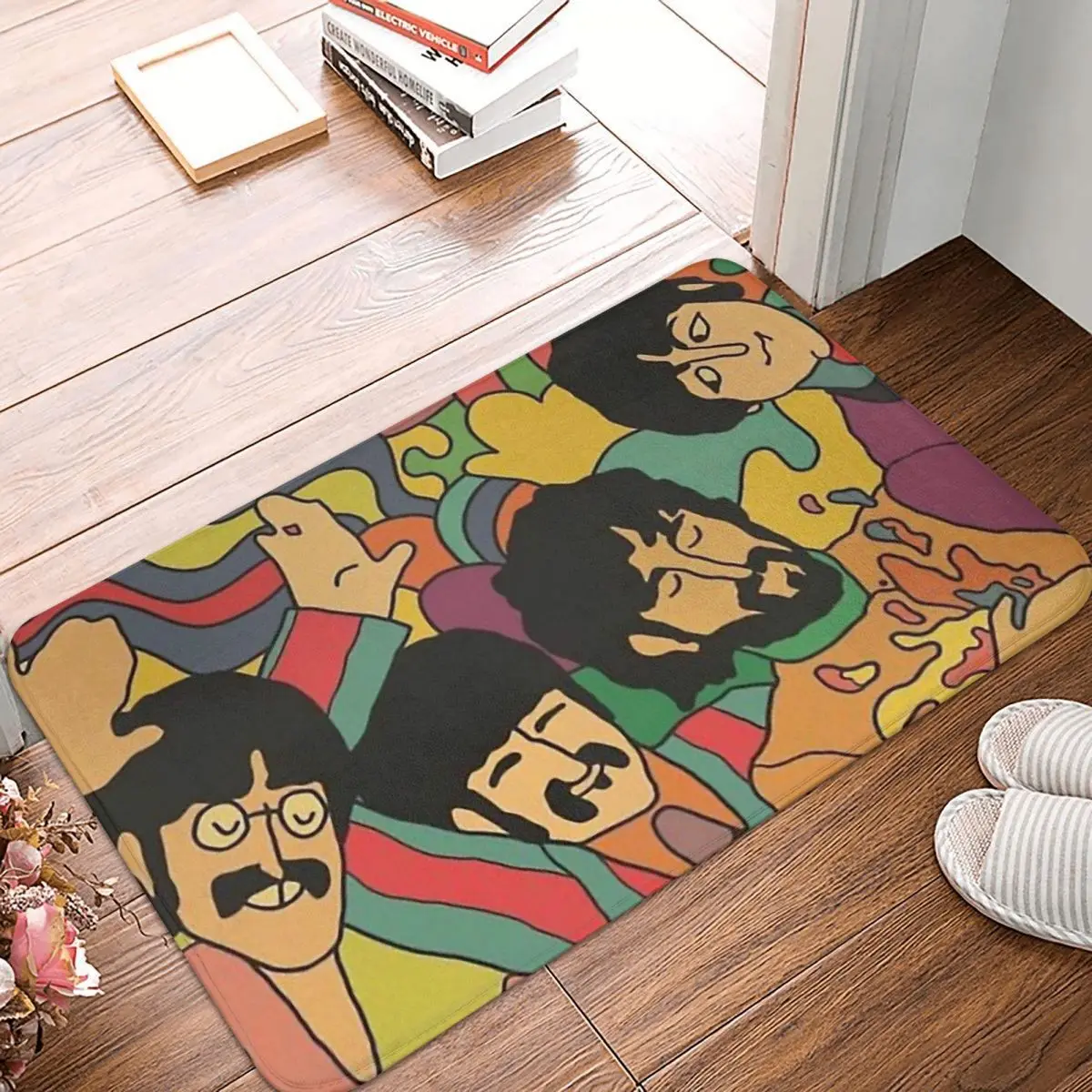 The Beatle A Good and Popular Band Bathroom Non-Slip Carpet Fanart Living Room Mat Entrance Door Doormat Floor Decoration Rug