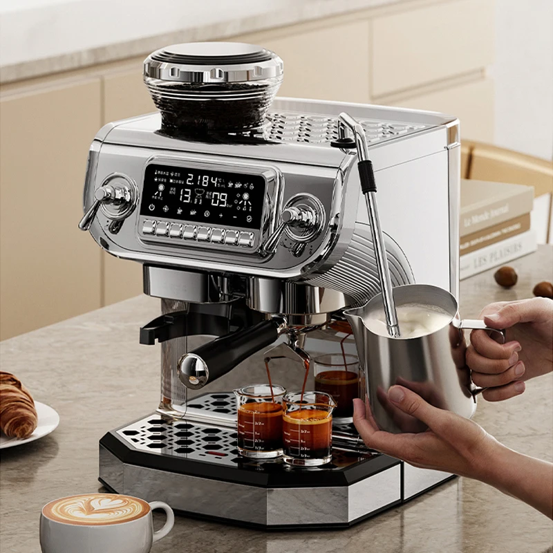 Cappuccino Express Espresso Coffee Machine With Steam Wand