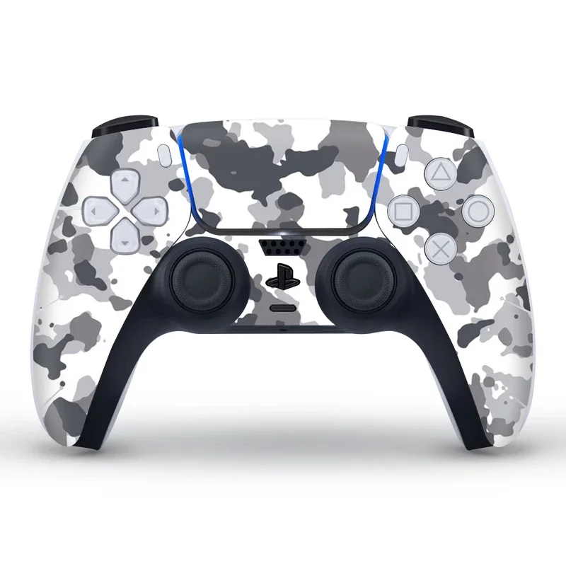 DATA FROG Camouflage Style Protective Cover Sticker For PS5 Gamepad Skin For PS 5 Controller Decal Joystick Accessories