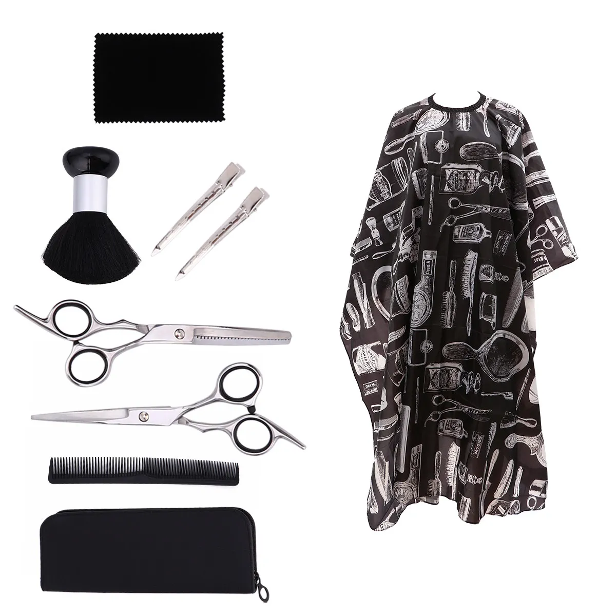 

Парикмахерские ножницы, принадлежности для стрижки, аксессуары для барбершопов, набор инструментов для стрижки волос