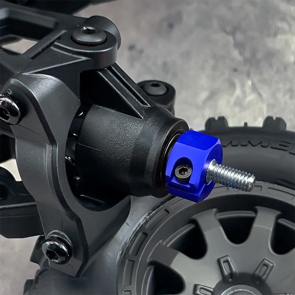 AXSPEED سبائك الألومنيوم عجلة عرافة محولات ل Traxxas 1/16 Mini Maxx 2S RC قطع غيار السيارات