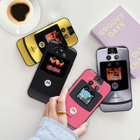 Motorola G Razr Pink Phone Case For OPPO Realme 12 11 10 9 9I 8 8I 7 7I 6 6I 5 5I 3 Pro Plus 5G Black Soft Silicone Cover Funda