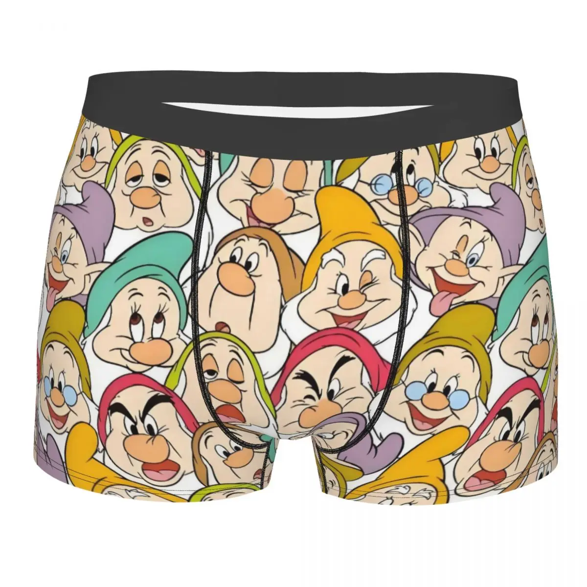 

Custom Snow White And The Seven Dwarfs Underwear Men Breathable Boxer Briefs Shorts Panties Soft Underpants For Male
