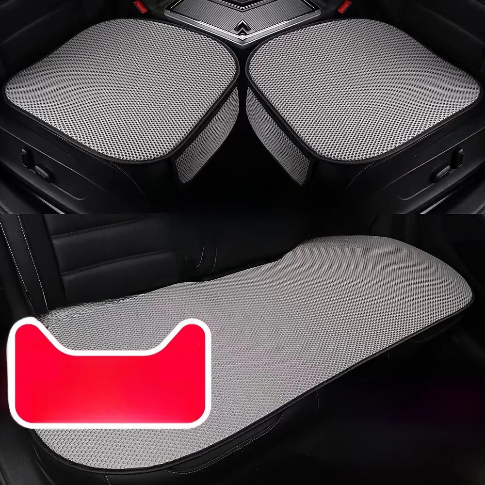 

Летняя автомобильная Cuion, ледяная шелковая конопляная ткань, цельная задняя охлаждающая подставка, универсальный комплект футболок Four Seasons