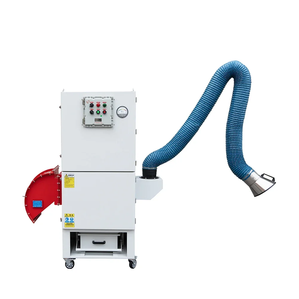 Explosion-proof Industrial Dust Extractor Portable  Collector Machine Food Industry