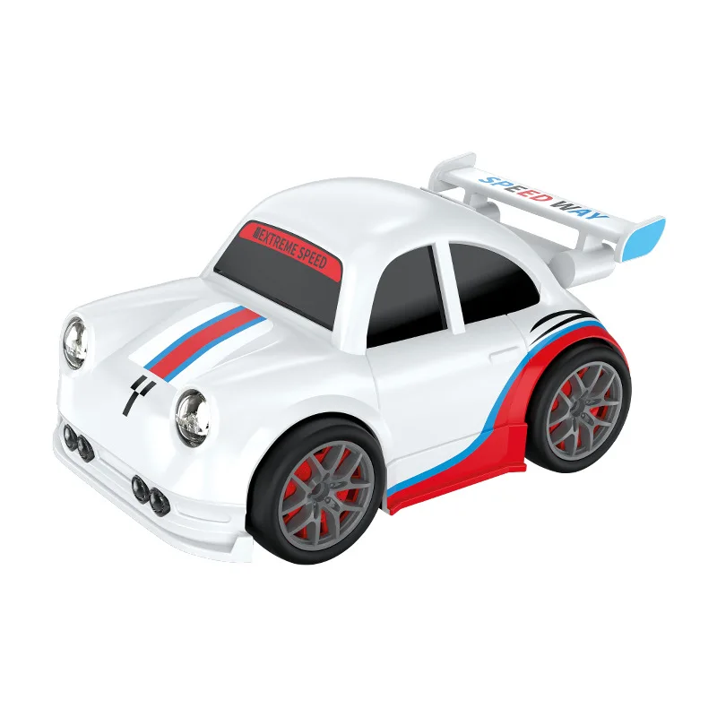 Desktop Mini Smart RC Car Remote Control Drift Escape Follow Sensor Toy Tabletop Racing Vehicle Kids Electronic Gift