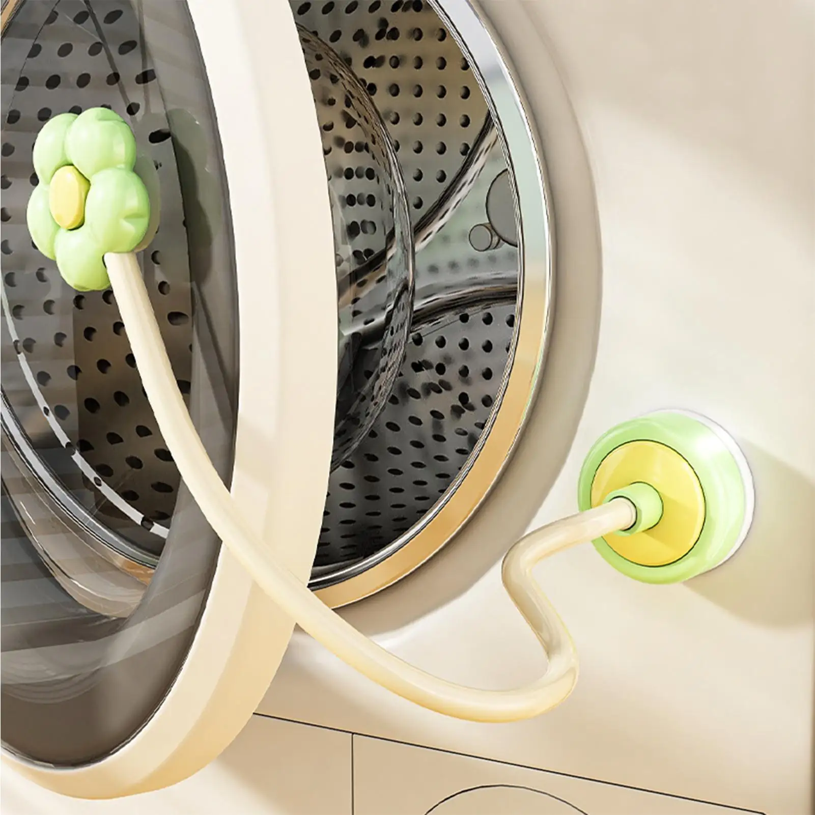 Laundry Door Post Magnetic Boosts Air Circulation Front Load Washer Door Holder For Dorm Apartment Balcony Store Hotel