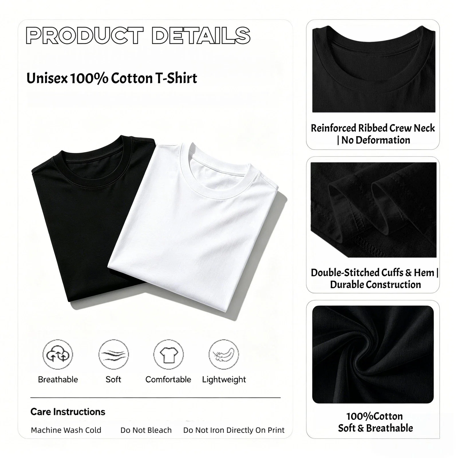 4Pcs Pack Custom Text T Shirts Men Personalized Cotton Tee Multiple Fonts DIY Printed Short Sleeve