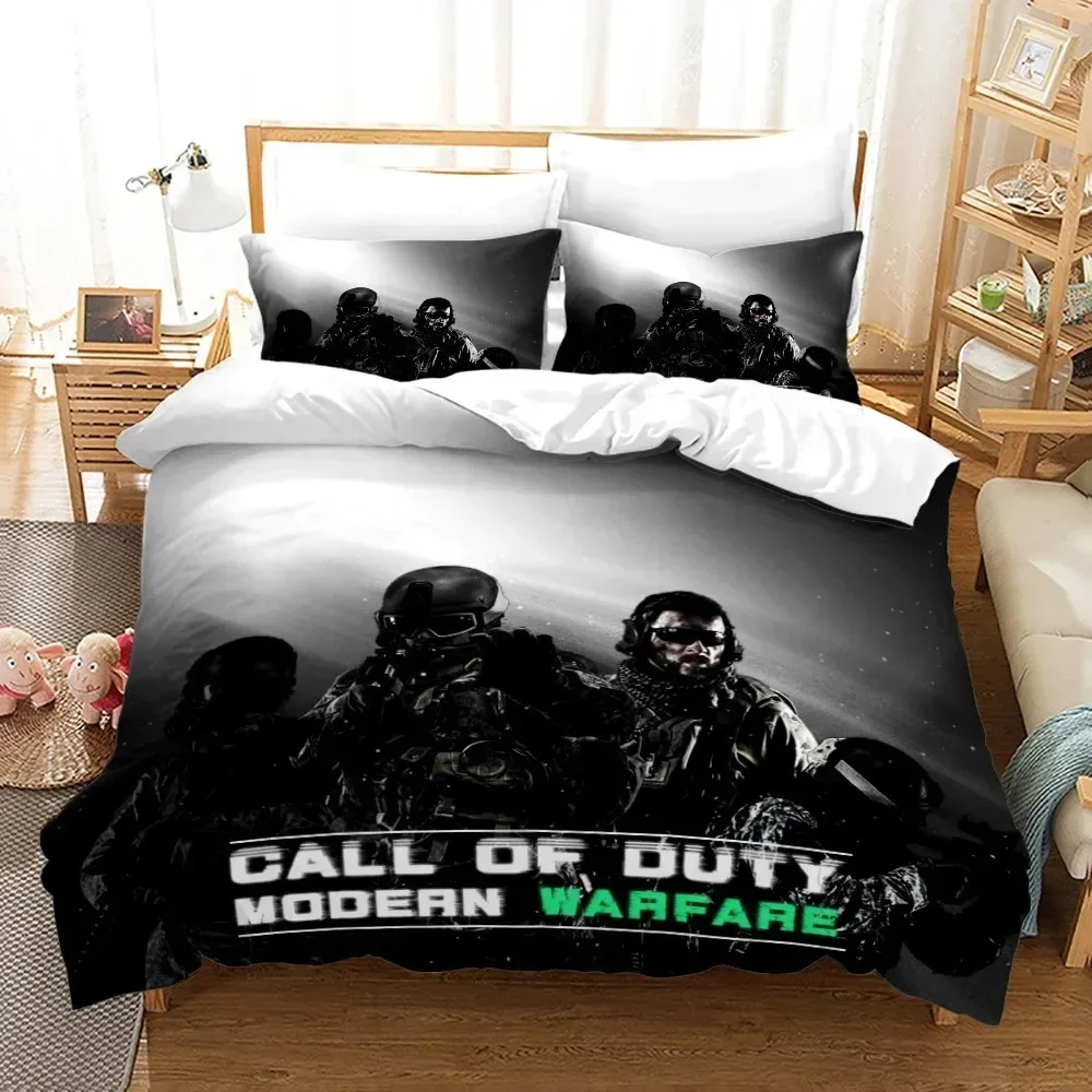 

Call Of Duty 3D NEW Duvet Cover Pillowcase Bedding Set Adult Boy Girl Bedroom Decoration Children Single Double Large
