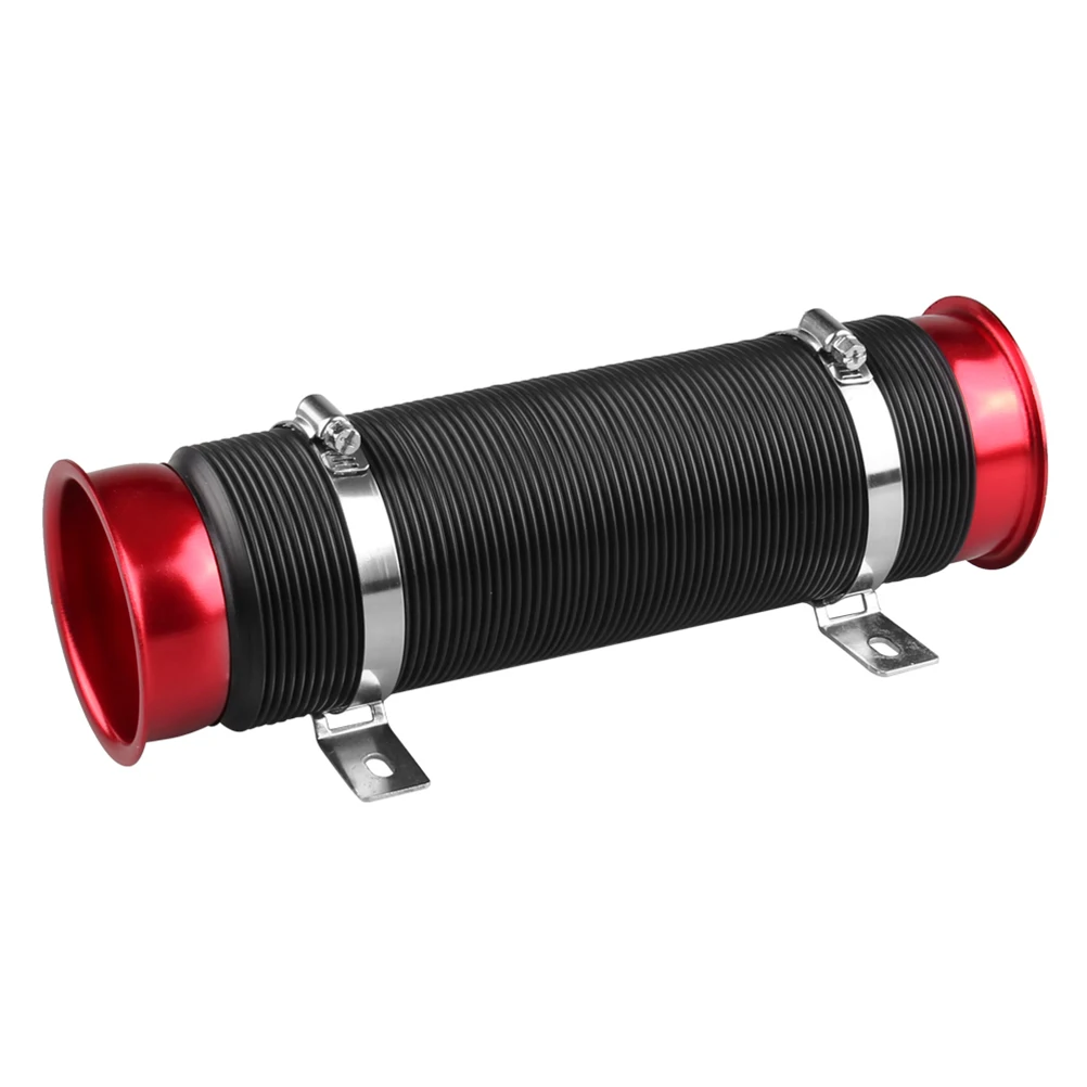 

Intake Hose Cold Air Tube Curved Ventilation Retractable Car Telescopic Diversion Pipe Adjustable Engine Parts High Flow