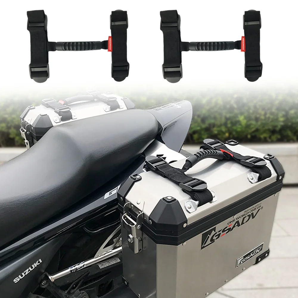 Aluminum Alloy Luggage Universal Handle Strap Pannier Top Case Belt For BMW F800GS F750GS S1000XR R1200GSA For Yamaha For Suzuki